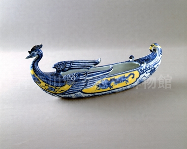 銅製　鳳凰　吊り花生　青銅製　吊り花器　舟形　時代物　カ10 銅製 鳳凰 吊り花生 青銅製 吊り花器 舟形 時代物 カ10