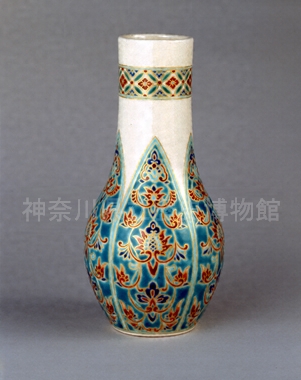 色絵法隆寺模様杓立