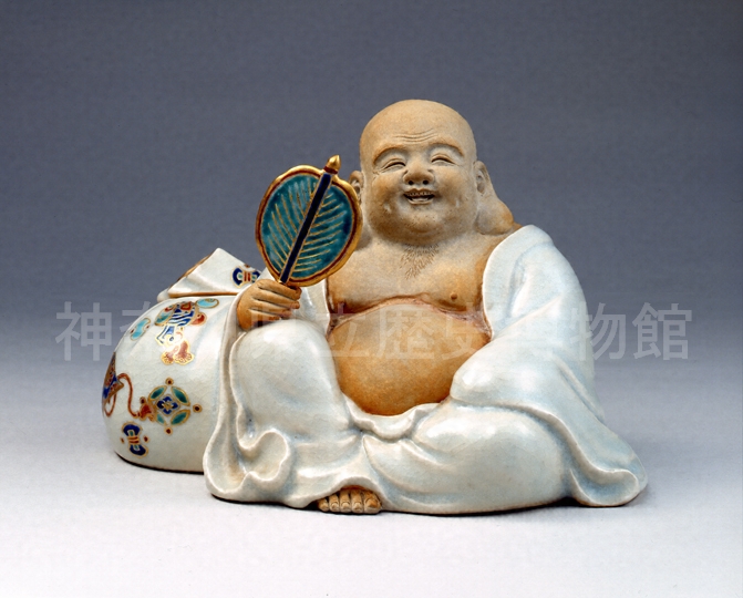 仁清意布袋形香炉