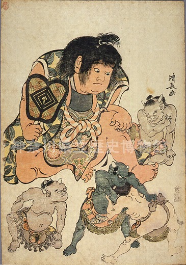 金太郎 小像 金太郎 小像