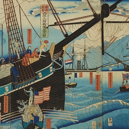 特別展「横浜開港160年　横浜浮世絵」が6月9日（日）9:45～と20:45～（同日2回放送）、Eテレ日曜美術館アートシーンにて紹介されます。